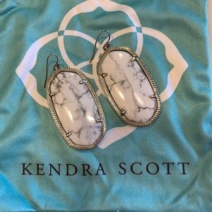 Kendra Scott marble earrings